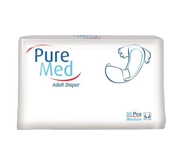 PureMed M adult diapers 30pcs